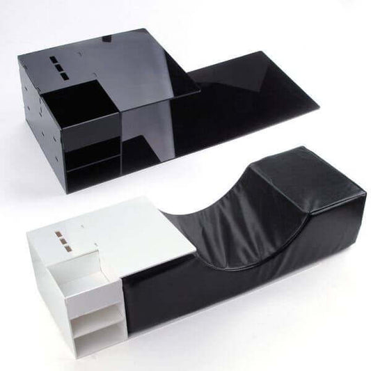 Leather Lash Pillow with Tray
